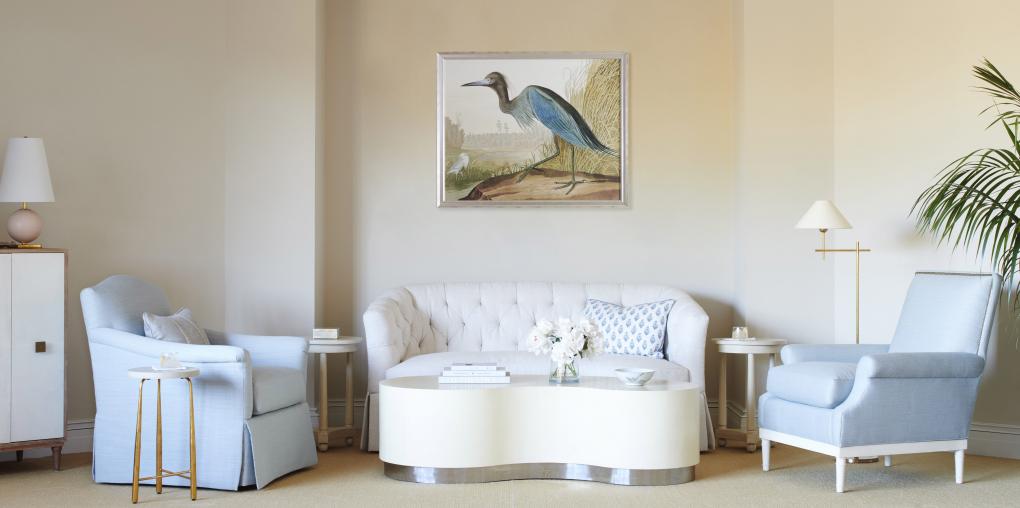 Elegant living room setting
